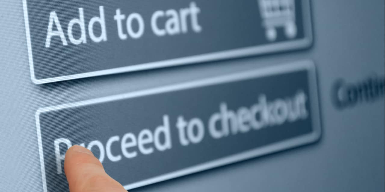 online shopping cart check out